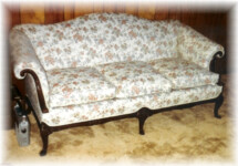 Advanced Awnings Vintage couch fabric seating Upholstery