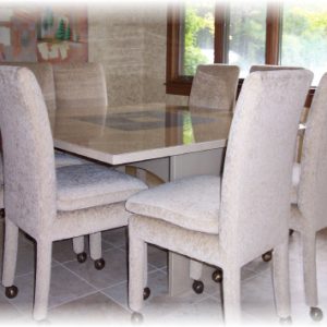 Advanced Awnings Vintage chairs fabric seating Upholstery