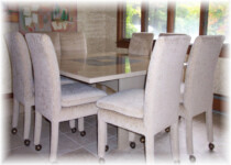 Advanced Awnings Vintage chairs fabric seating Upholstery