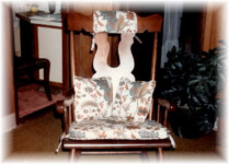 Advanced Awnings Vintage chair fabric seating Upholstery