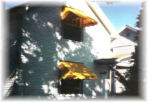 Advanced Awnings Yellow Residential Awning