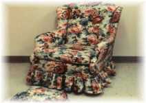Advanced Awnings Vintage chair fabric seating Upholstery