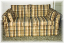 Advanced Awnings Vintage Couch fabric seating Upholstery