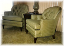 Advanced Awnings Vintage chair fabric seating Upholstery
