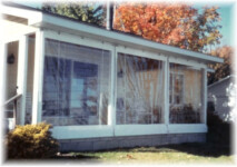 Advanced Awnings Enclosed Patio Siding
