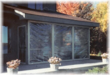 Advanced Awnings Enclosed Patio Siding