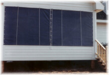 Advanced Awnings Enclosed Patio Rolling Sides
