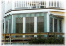 Advanced Awnings Enclosed Patio Green