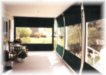 Advanced Awnings Enclosed Patio Green