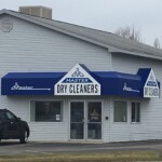 Advanced Awnings Master Dry Cleaner's Blue